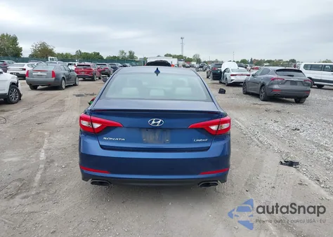 2017 Hyundai Sonata Limited из США, поврежденный, VIN 5NPE34AF0HH529017
